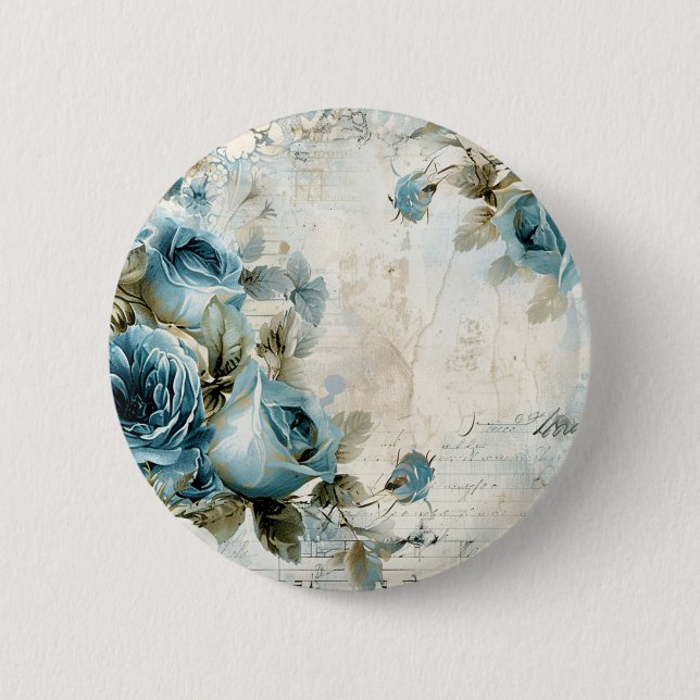 Badge Rond 5 Cm Vintage gothique foncé (Devant)