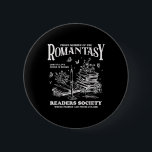 Badge Rond 5 Cm Vintage Retro Fier Membre Du Lecteur Romantasy<br><div class="desc">Vintage Retro Fier Membre De La Romantasy Readers Society</div>