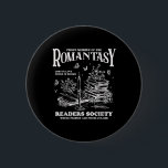 Badge Rond 5 Cm Vintage Retro Fier Membre Du Lecteur Romantasy<br><div class="desc">Vintage Retro Fier Membre De La Romantasy Readers Society</div>