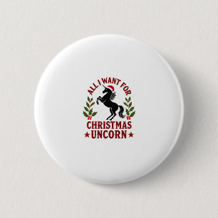 Badge Rond 5 Cm Vintage Tout ce que je veux pour Noël est une Lico