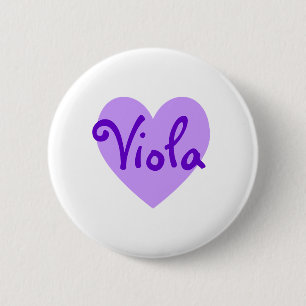 Badge Rond 5 Cm Viola en violet