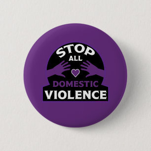 Badge Rond 5 Cm Violence domestique