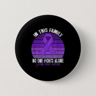 Badge Rond 5 Cm Violence domestique Sensibilisation Soutien Rétro