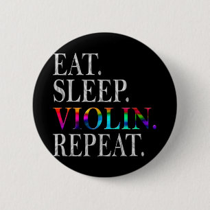 Badge Rond 5 Cm violin