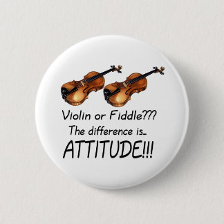 Badge Rond 5 Cm Violon ou Fiddle ???