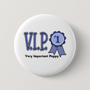 Badge Rond 5 Cm VIP Pappy