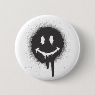 Badge Rond 5 Cm Visage