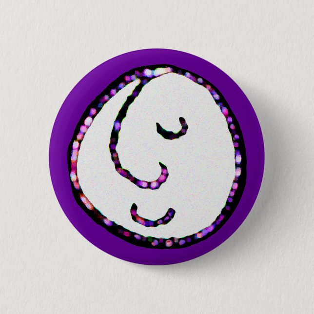 Badge Rond 5 Cm visage (Devant)