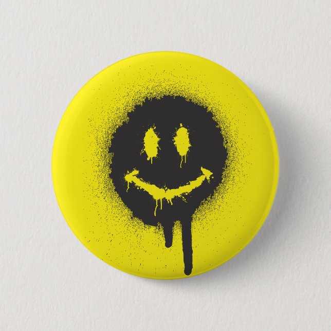 Badge Rond 5 Cm Visage (Devant)