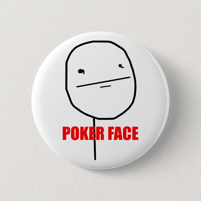 Badge Rond 5 Cm Visage de tisonnier - bouton de Pinback (Devant)