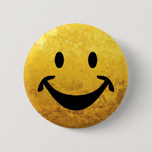 Badge Rond 5 Cm Visage drôle + votre backg. et idées