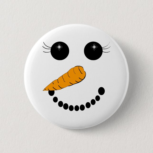 Badge Rond 5 Cm Visage frais (Devant)
