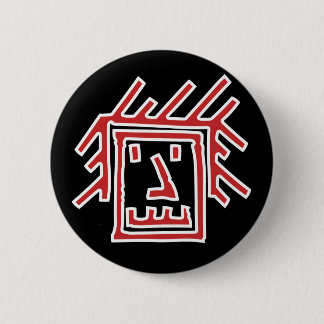 Badge Rond 5 Cm Visage funk