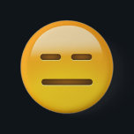 Badge Rond 5 Cm Visage sans expression Emoji<br><div class="desc">Un visage avec des yeux étroits et fermés, et une bouche droite. Un affichage délibéré de ` aucun commentaire' par opposition à un visage complètement neutre. Également connu comme visage Emoji de robot et visage avec la bouche droite Emoji. DON D'INSTAGRAM SIGNALEZ UNE PIC AVEC VOTRE #EMOJIPRINTS D'UTILISATION D'ACHAT ET...</div>