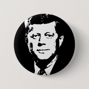 Badge Rond 5 Cm Vitesse de John Kennedy