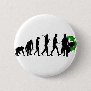 Badge Rond 5 Cm Vitesse de l'environnement de croisés