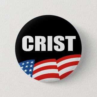Badge Rond 5 Cm Vitesse d'élection de CHARLIE CRIST