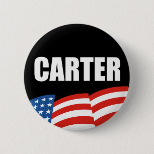 Badge Rond 5 Cm Vitesse d'élection de JIMMY CARTER
