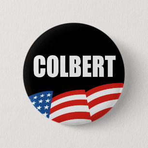Badge Rond 5 Cm Vitesse d'élection de STEPHEN COLBERT