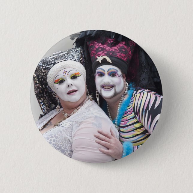 Badge Rond 5 Cm Viv et DeManda (Devant)
