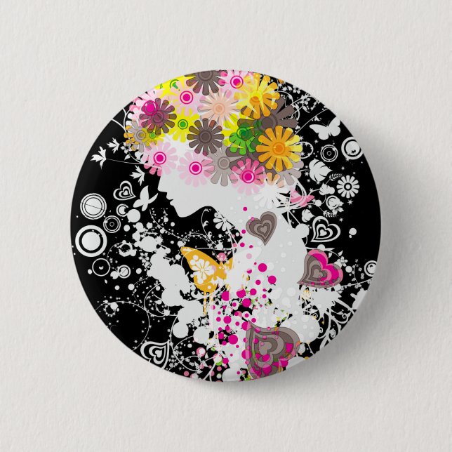 Badge Rond 5 Cm Vivace (Devant)