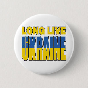 BADGE ROND 5 CM VIVE-L'UKRAINE
