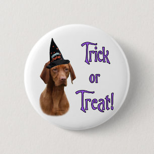 Badge Rond 5 Cm Vizsla Trick