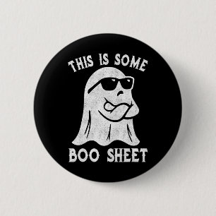Badge Rond 5 Cm Voici Une Feuille De Boite Halloween Ghost Fun Cad