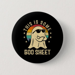 Badge Rond 5 Cm Voici Une Petite Feuille De Boite Halloween Ghost