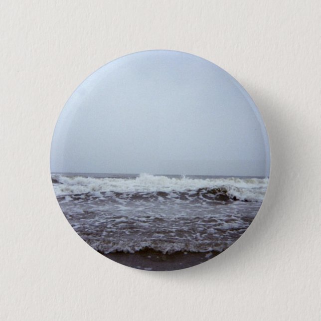 Badge Rond 5 Cm Voici venir les marées ! (Devant)