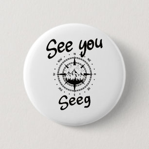 Badge Rond 5 Cm Voir Vous Randonnée Voir Allemagne Vacances Ski Co