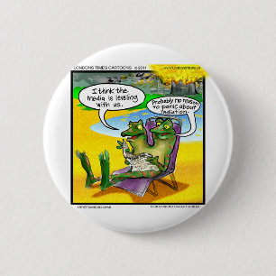 Badge Rond 5 Cm Voisins Nucléaires (Grenouilles Jumelles) Cadeaux 