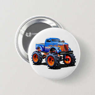 Badge Rond 5 Cm Voiture de dessin