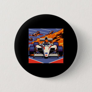 Badge Rond 5 Cm Voiture Pour Mécanique Sports Ventilateur Retro 90