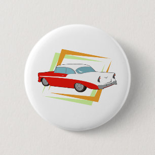 Badge Rond 5 Cm Voiture vintage