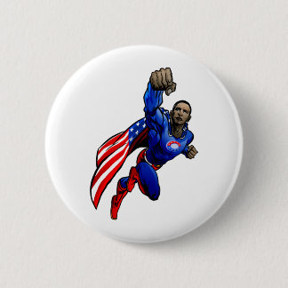 Badge Rond 5 Cm Vol Obama