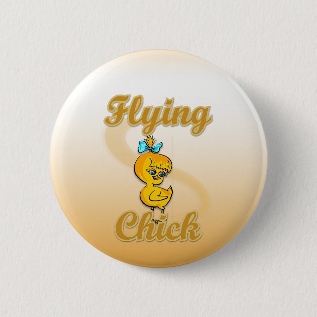 Badge Rond 5 Cm Volant (Devant)