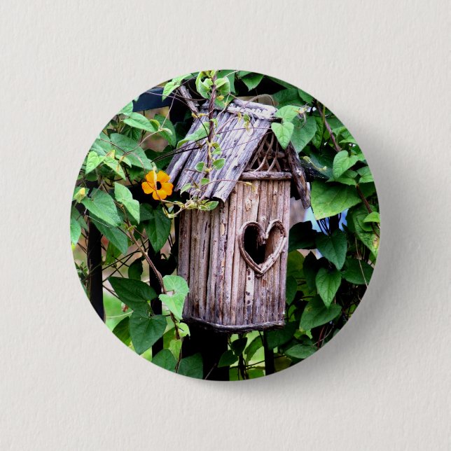 Badge Rond 5 Cm Volière (Devant)