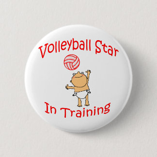 Badge Rond 5 Cm VolleyBaby de VolleyChick