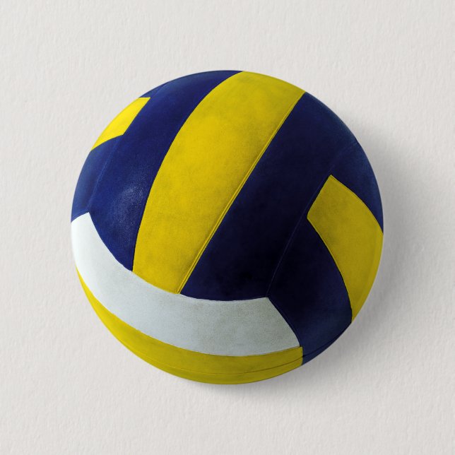 BADGE ROND 5 CM VOLLEYBALL (Devant)