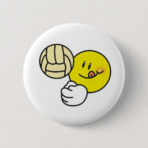 Badge Rond 5 Cm Volleyball