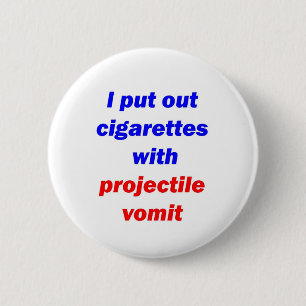 Badge Rond 5 Cm Vomi 2 de projectile