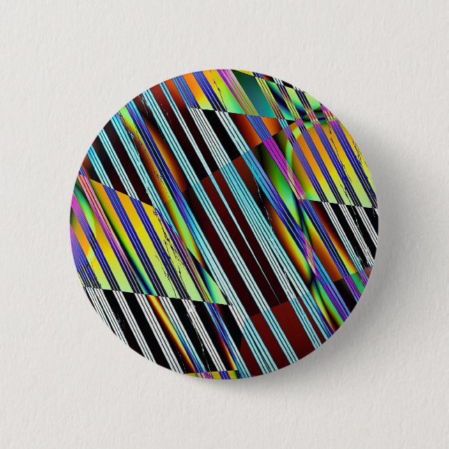 Badge Rond 5 Cm Vortex couleur - Customisé (Devant)