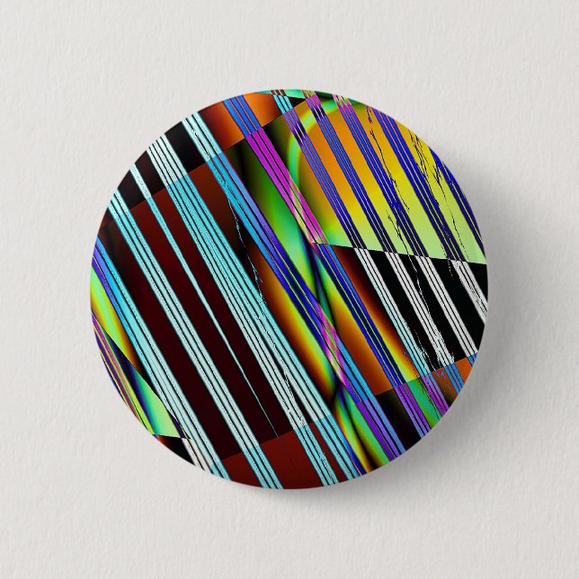 Badge Rond 5 Cm Vortex de couleur (Devant)