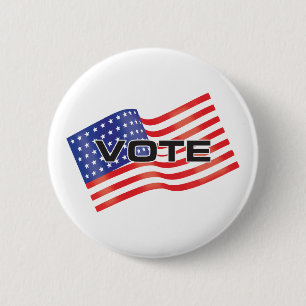 Badge Rond 5 Cm vote