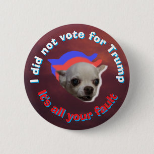Badge Rond 5 Cm Vote