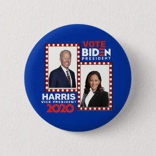 Badge Rond 5 Cm Vote Biden / Harris 2020