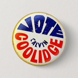 Badge Rond 5 Cm Vote Coolidge - bouton