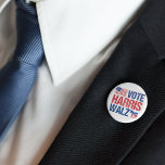 Badge Rond 5 Cm Vote Harris Walz Drapeau Américain Démocrate Donke<br><div class="desc">Votez pour les boutons Harris Walz avec le drapeau américain et l'âne démocrate en rouge,  blanc et bleu. Kamala Harris et Tim Walz pour le poste de président et vice-président en tant que candidats du parti démocratique dans ce dessein cool et patriotique pour l'élection de 2024.</div>