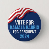 Vote Kamala Harris pour le Président 2024 Blue